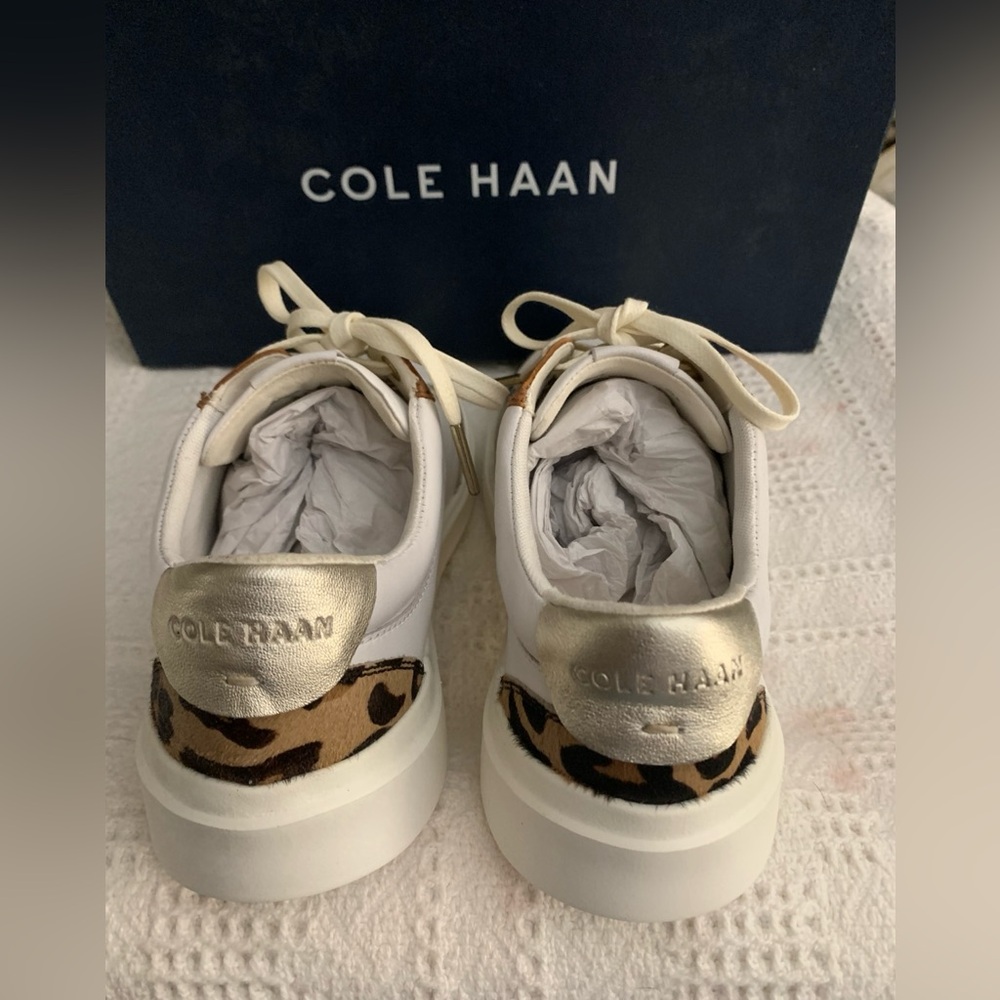 Size 8.5 B Cole Haan NEW in box Grand Cross Court tennis shoe